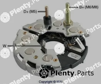 WAI IBR322 — Rectifier, alternator