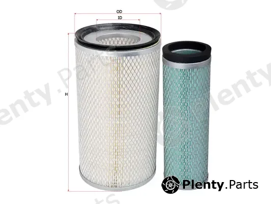 SAKURA Automotive A-5542-S — Air Filter