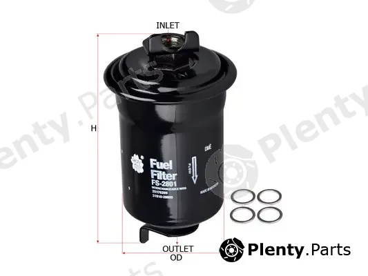SAKURA Automotive FS-2801 — Fuel Filter