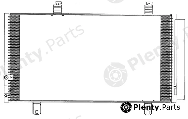 SAKURA Automotive 5461-9827 — Condenser, air conditioning