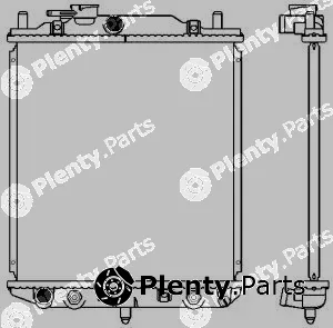 SAKURA Automotive 2111-1001 — Radiator, engine cooling