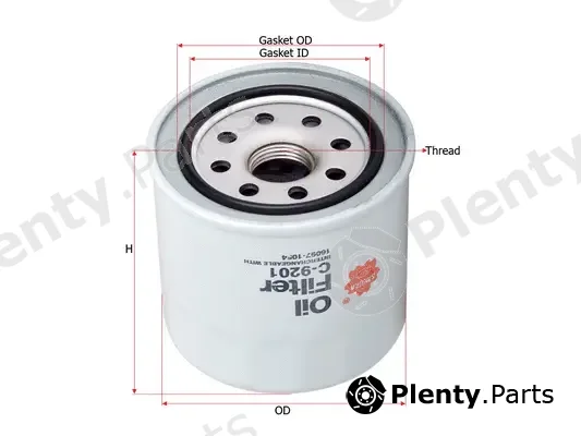 SAKURA Automotive C-9201 — Oil Filter