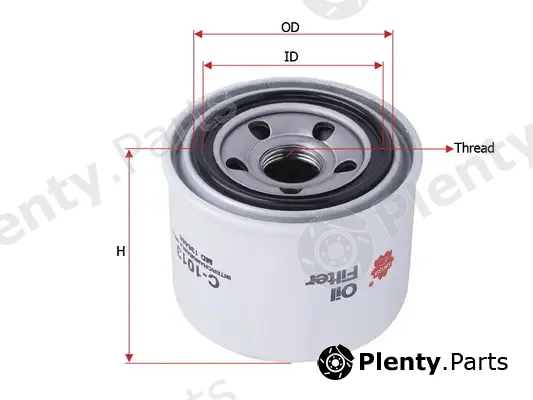SAKURA Automotive C-1013 — Oil Filter