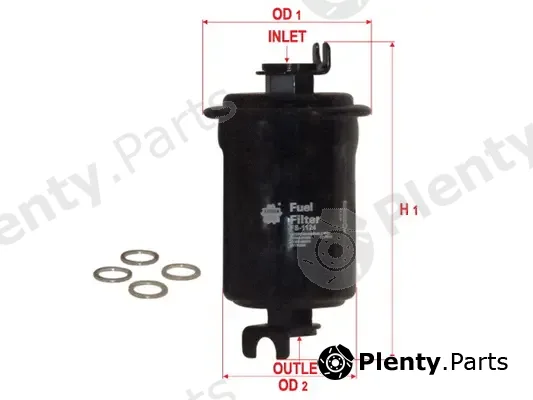 SAKURA Automotive FS-1124 — Fuel Filter