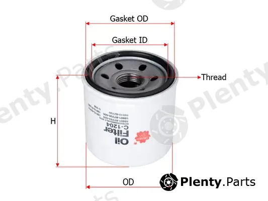 SAKURA Automotive C-1204 — Oil Filter