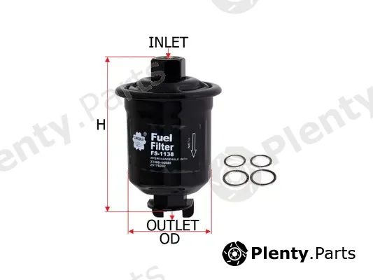 SAKURA Automotive FS-1138 — Fuel Filter