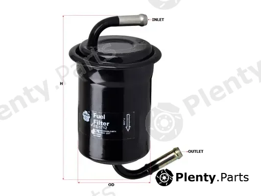 SAKURA Automotive FS-1712 — Fuel Filter