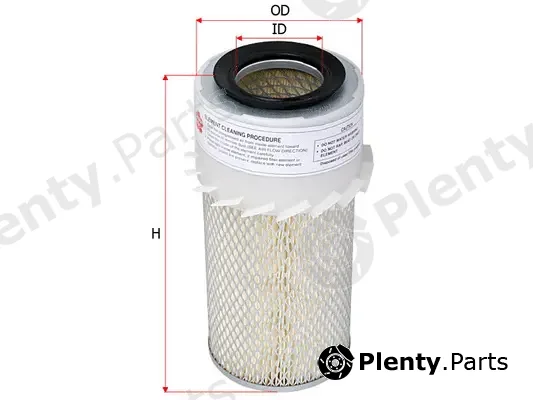 SAKURA Automotive AS-1825 — Air Filter