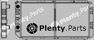 SAKURA Automotive 1631-0205 — Radiator, engine cooling