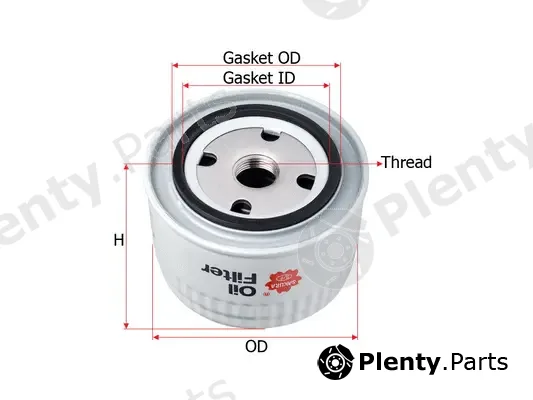 SAKURA Automotive C-25011 — Oil Filter