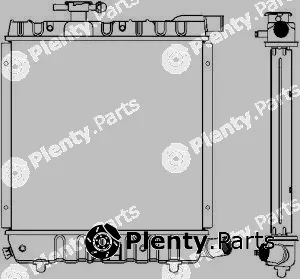 SAKURA Automotive 1091-0301 — Radiator, engine cooling