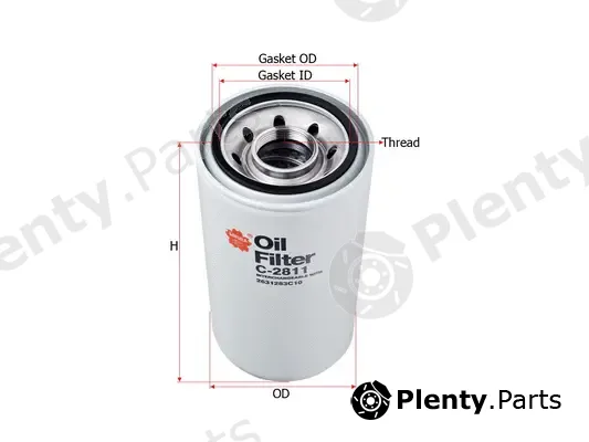 SAKURA Automotive C-2811 — Oil Filter