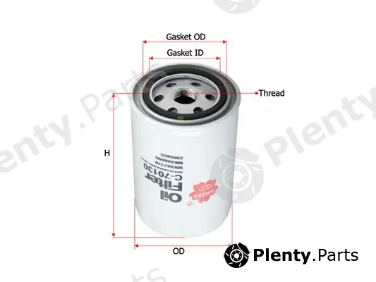 SAKURA Automotive C-70130 — Oil Filter