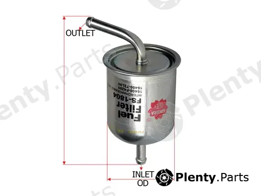 SAKURA Automotive FS-1804 — Fuel Filter