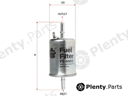 SAKURA Automotive FS-8903 — Fuel Filter