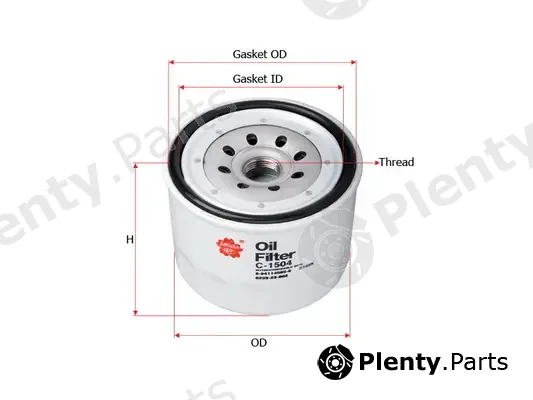 SAKURA Automotive C-1504 — Oil Filter