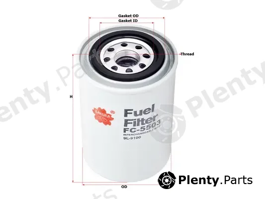 SAKURA Automotive FC-5503 — Fuel Filter