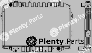 SAKURA Automotive 1461-0315 — Radiator, engine cooling