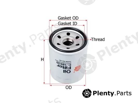SAKURA Automotive C-18630 — Oil Filter