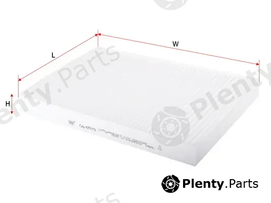 SAKURA Automotive CA-6515 — Filter, cabin air