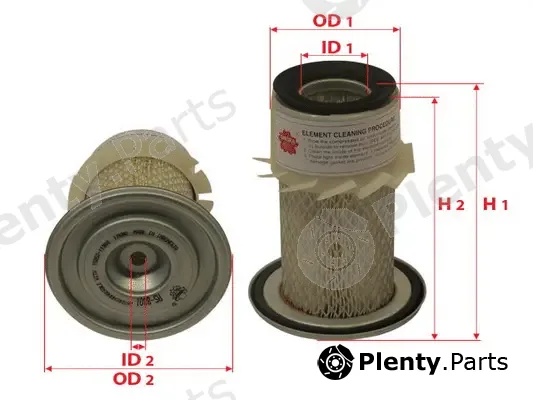 SAKURA Automotive AS-8801 — Air Filter
