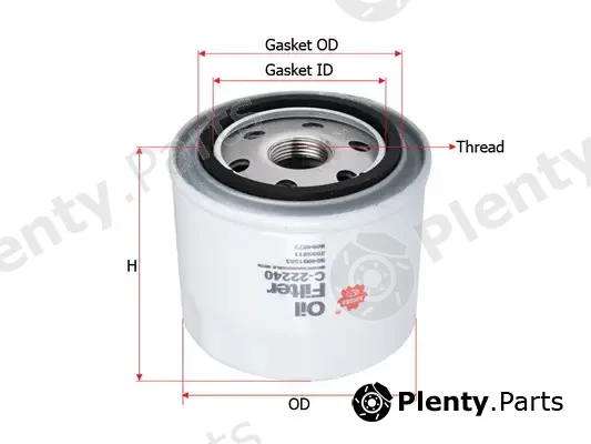 SAKURA Automotive C-22240 — Oil Filter