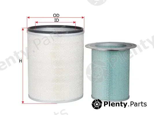 SAKURA Automotive A-5572-S — Air Filter