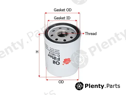 SAKURA Automotive C-1814 — Oil Filter