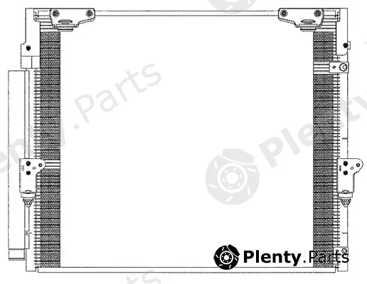 SAKURA Automotive 5461-9841 — Condenser, air conditioning