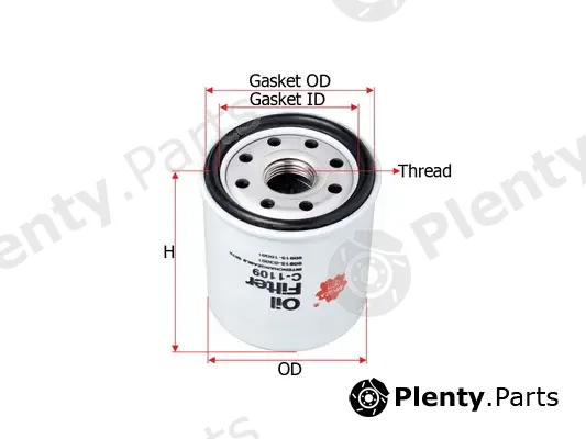SAKURA Automotive C-1109 — Oil Filter