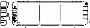 SAKURA Automotive 1091-0302 — Radiator, engine cooling