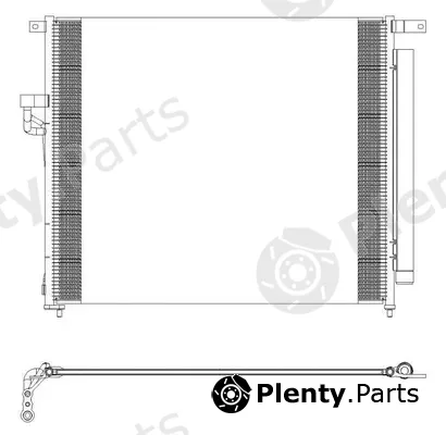 SAKURA Automotive 5161-9804 — Condenser, air conditioning