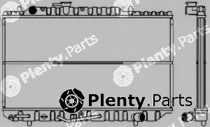 SAKURA Automotive 1161-0213 — Radiator, engine cooling