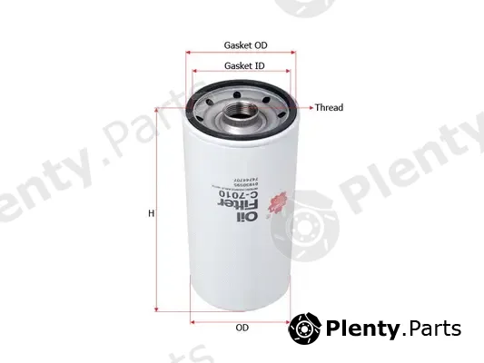 SAKURA Automotive C-7010 — Oil Filter