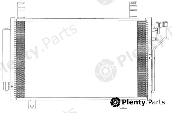 SAKURA Automotive 5301-9804 — Condenser, air conditioning