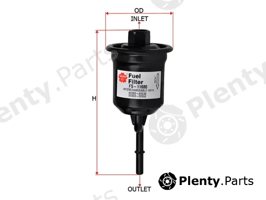 SAKURA Automotive FS-11680 — Fuel Filter