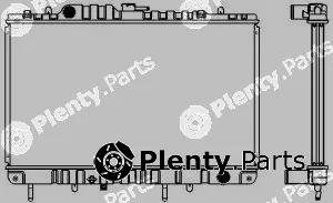 SAKURA Automotive 1321-0239 — Radiator, engine cooling