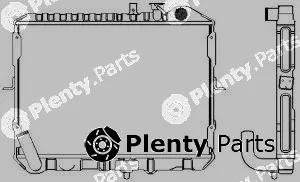 SAKURA Automotive 1451-0207 — Radiator, engine cooling