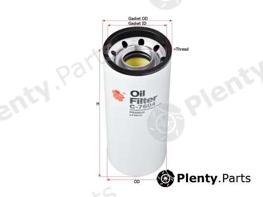 SAKURA Automotive C-7604 — Oil Filter