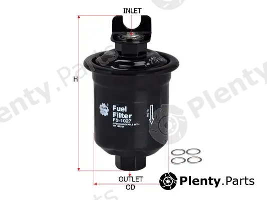SAKURA Automotive FS-1027 — Fuel Filter