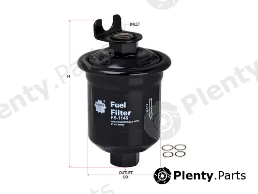 SAKURA Automotive FS-1146 — Fuel Filter