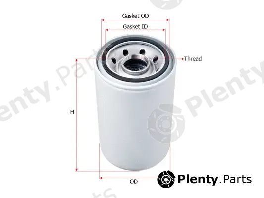 SAKURA Automotive HC-51070 — Filter, operating hydraulics