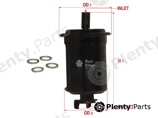 SAKURA Automotive FS-1728 — Fuel Filter