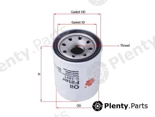 SAKURA Automotive C-1821 — Oil Filter