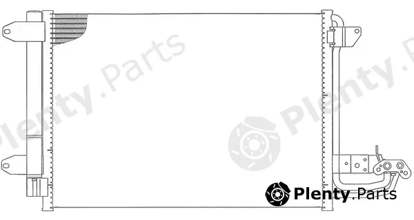 SAKURA Automotive 5761-9801 — Condenser, air conditioning