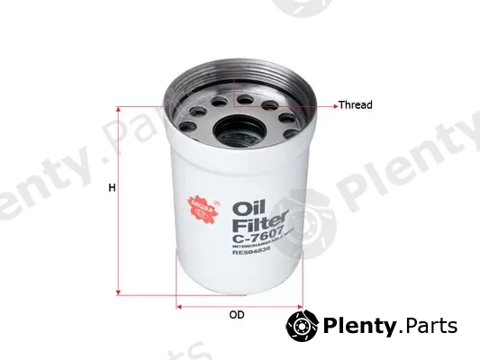 SAKURA Automotive C-7607 — Oil Filter