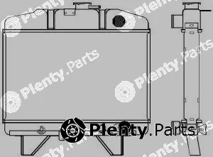 SAKURA Automotive 1621-0204 — Radiator, engine cooling