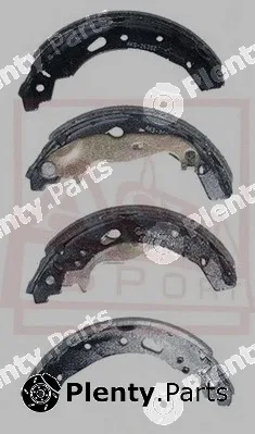 Asva AKS-2638Z — Brake Shoe Set Packing AKYOTO