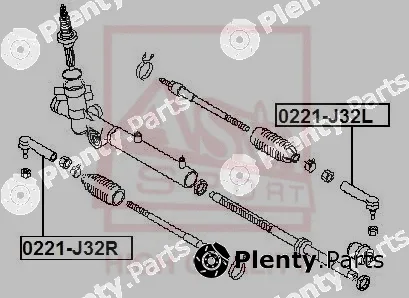 Asva 0221-J32L — Tie Rod End