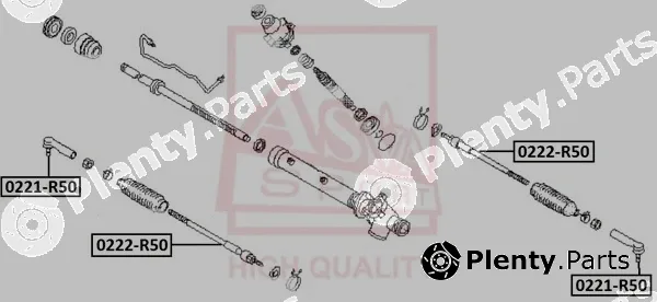 Asva 0221-R50 — Tie Rod End